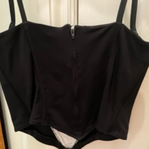 Black and white Cami stretch with zipper - Picture 4 of 4